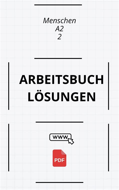 Menschen A Arbeitsbuch L Sungen