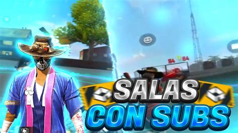 Free Fire En Directosalas X X Y Pvp Jugando Con Subssalas