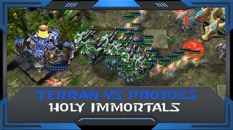 StarCraft 2 RuFF Highlight Holy Immortals YouTube