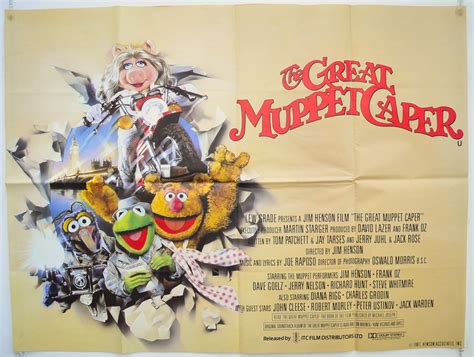 Great Muppet Caper The Original Cinema Movie Poster From