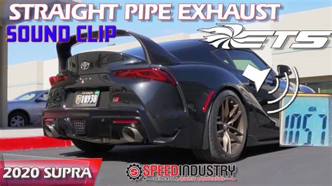 Extreme Turbo Systems Catback Exhaust Sound Clip GR Supra YouTube