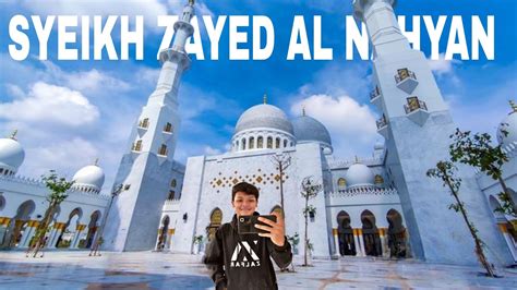 Masjid Raya Solo Syeikh Zayed Al Nahyan Dari Pangeran UEA Hadiah Untuk