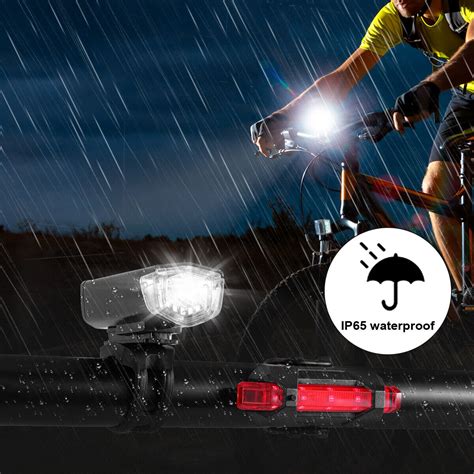 Usb Rechargeable Led Bicycle Headlight Cycling Head Light Bike Front