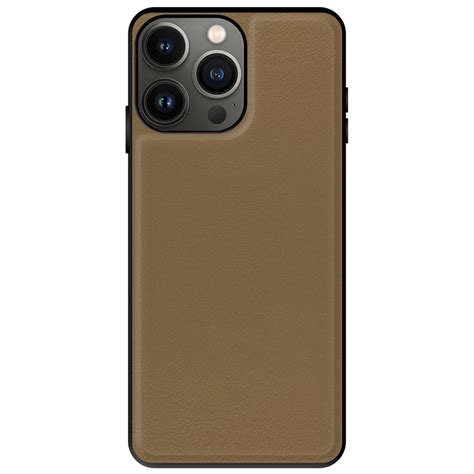 Capa iPhone 14 Pro Max Efeito Pele Magnética Castanho Copertini