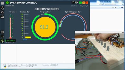 Python Arduino Pyqt Hmi Modern Gui Youtube