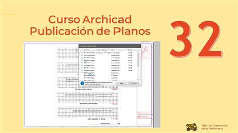 archicad CURSO 2022 FAUV Publicación de Planos YouTube