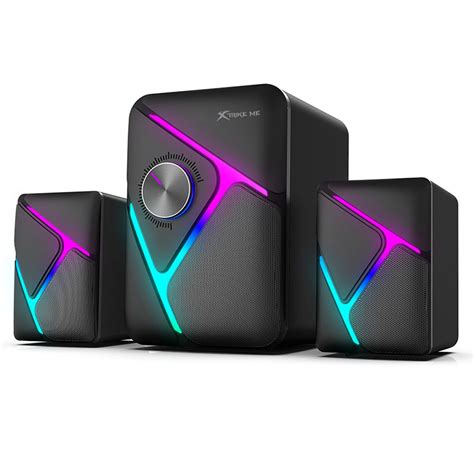 Parlantes Marvo Xtrike Me Sk Conexion Mm Usbcolor Black Rgb