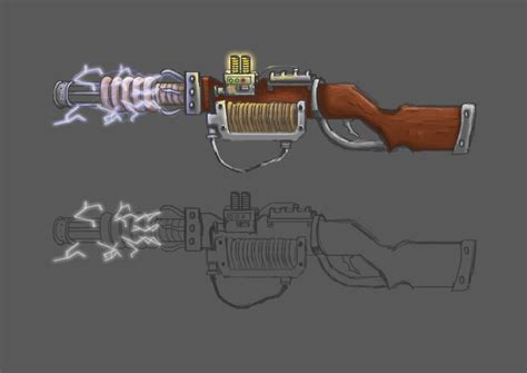 Steampunk Weapon Concept By Rubencha On Deviantart