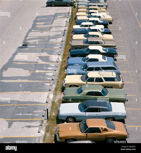 1970s Parking Lot Hi Res Stock Photography And Images Alamy