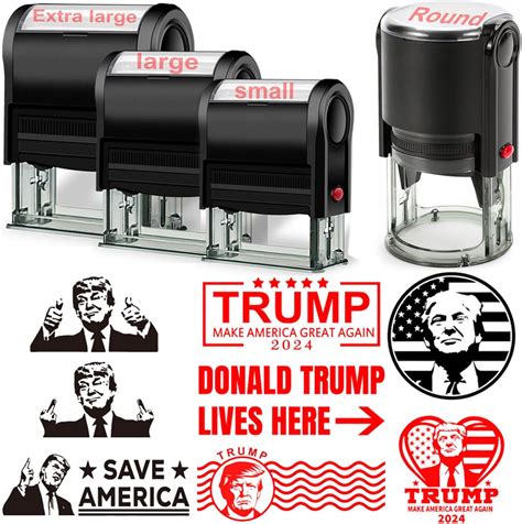 Amazon Bertiveny Custom Self Inking American Political Trump