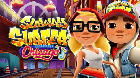 Subway Surfers Gameplay Pc Hd Chicago Jake Tricky Youtube