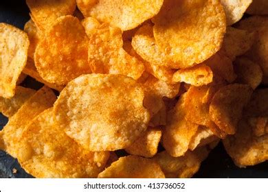 Hot Spicy Sriracha Potato Chips Ready Stock Photo Shutterstock