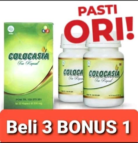 Jual Colocasia Tea Obat Herbal Penambah Cairan Lutut Dan Obat Tulang