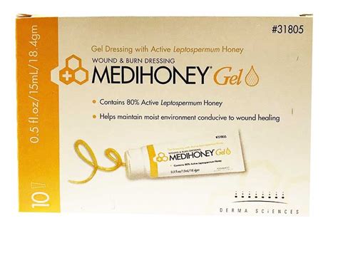 Medihoney Gel Wound And Burn Dressing Derma Sciences