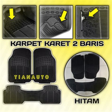 Promo Vios Gen Karpet Mobil Baris Carpet Karet Tebal Lentur Non