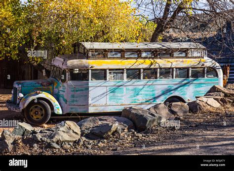 Converted school bus hi-res stock photography and images - Alamy