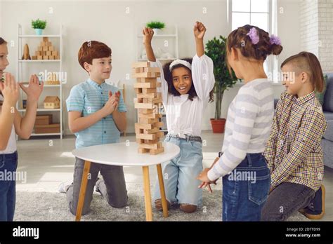 Jenga Child Black Hi Res Stock Photography And Images Alamy