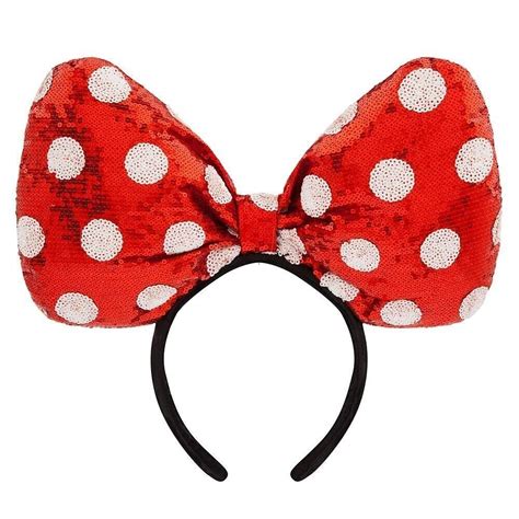 Yahoo Disney Parks Minnie Mouse Big Bow Ears Headba