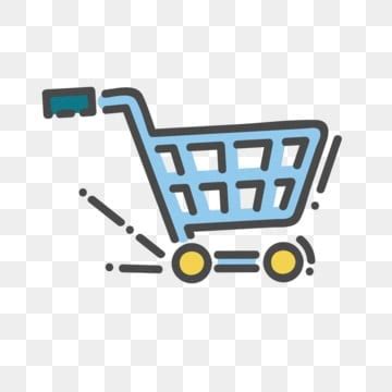 Cartoon Shopping Cart PNG, Vector, PSD, and Clipart With Transparent ...