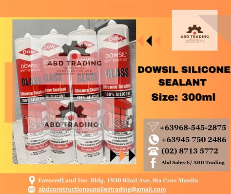 Dowsil Silicone Sealant Commercial And Industrial Construction Tools