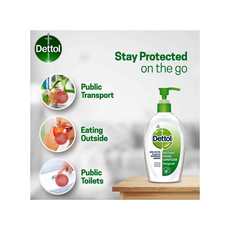 Buy Dettol Instant Original Hand Sanitizer Bottle Of Ml Online