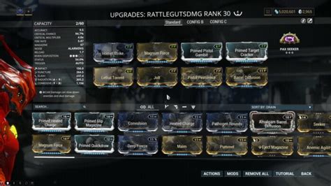 Best Rattleguts Builds 2024 Warframe School