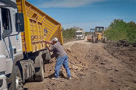 Continuó el mantenimiento de caminos rurales en el departamento Villaguay