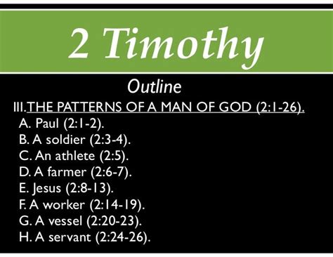 Tour Of Living Letters Introduction To 2 Timothy