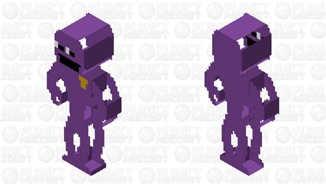 William Afton Fnaf Movie Pack Five Nights At Freddys Minecraft Skin