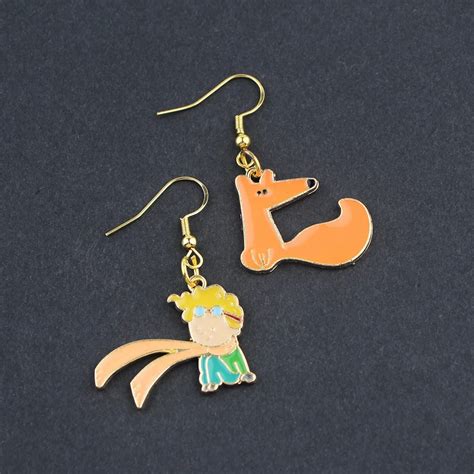 Асиметрични Обеци The Little Prince - Фръцла