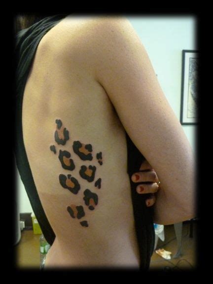 Leopard Print Tattoo By Jessi Preston At Bodkin Tattoo In Montreal Leopard Print Tattoos