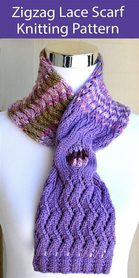 Self Fastening Scarves And Shawls Knitting Patterns In The Loop