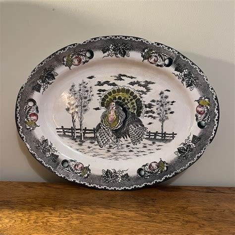 Turkey Platter Etsy