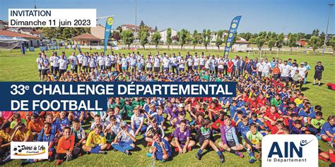 Ain Challenge U11 Football Conseil départemental Bresse Foot 01