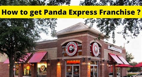 Panda Express Franchise : Franchise cost & profit margin - Startup ...