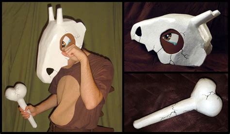 Pokemon - Cubone Skull Cosplay by YellerCrakka on DeviantArt