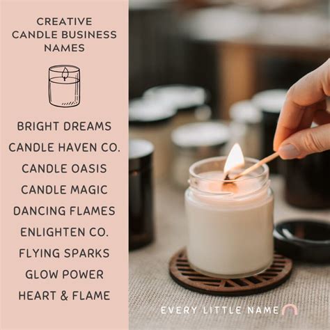 120 Best Candle Business Names Cute Creative And Funny Every