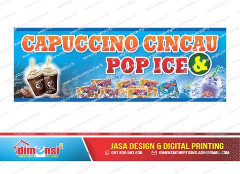 Desain Spanduk Pop Ice Cdr Promosi Yang Efektif Hot Sex Picture