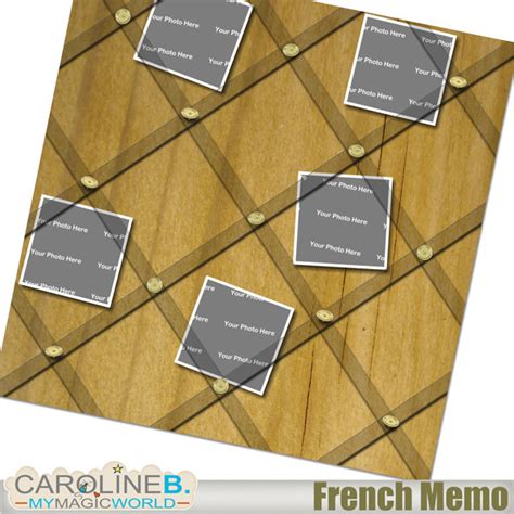 French Memo Quickpage Caroline B Design