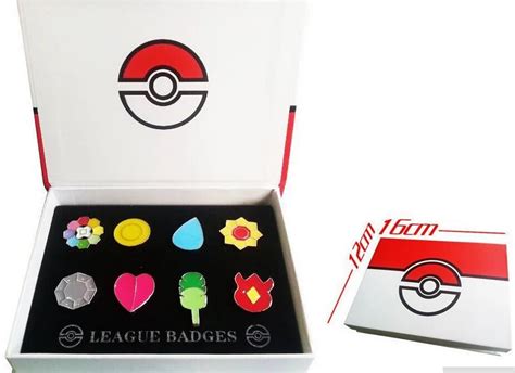 Pokemon Go 1 Kanto League Badge Pin Brooch Pip Cosplay Gift Collection ...