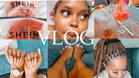 Vlog Preparing For My Birthday Vacation Manicure Pedi Cure Lashes