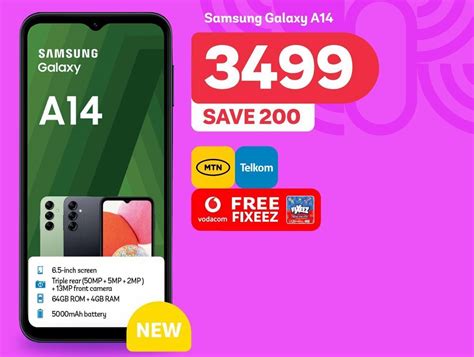 Win With Pep Samsung The Galaxy A04 Has Impressive 40 Off