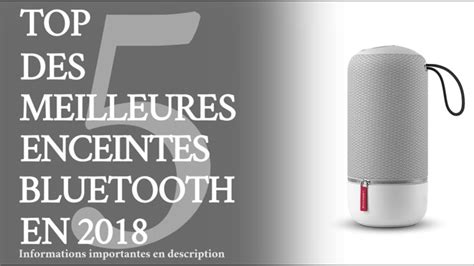 Top Des Meilleures Enceintes Bluetooth En Youtube