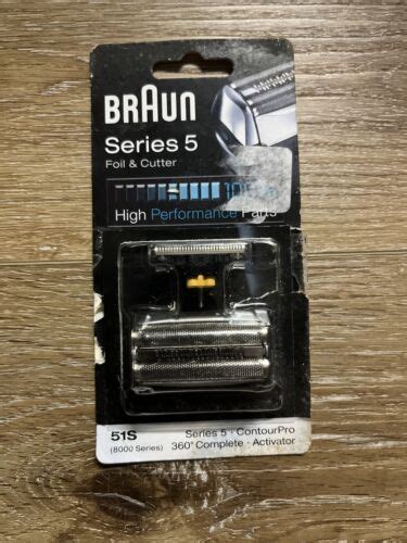 Braun 51s Series 5 Electric Shaver Replacement Foil And Cutter Open Box