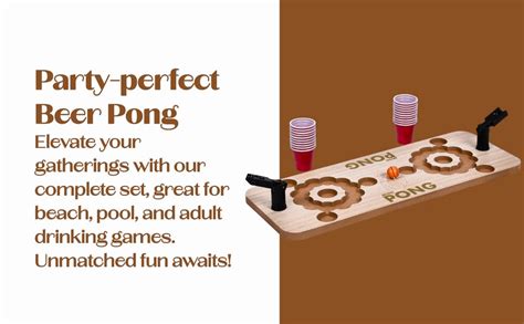 Meant2tobe Meanttobe Mini Beer Pong Table Set Of 29