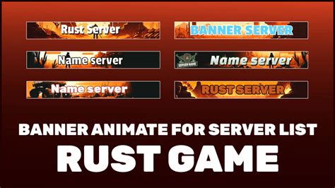 How To Get An Animated Banner For Your Rust Server In No Time