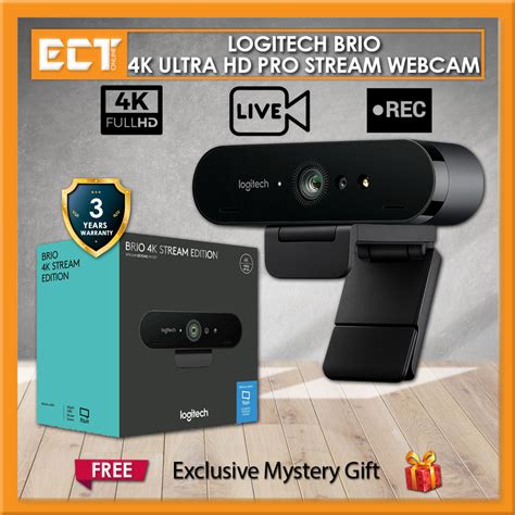 Logitech Brio 4k Ultra Hd Pro Stream Webcam