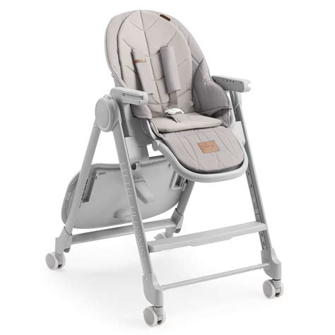 Стульчик для кормления Happy Baby Berny Lux до 25 кг шезлонг серый ...