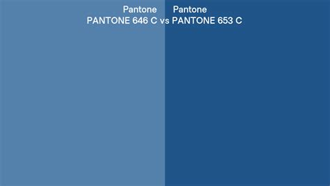 Pantone C Vs Pantone C Side By Side Comparison