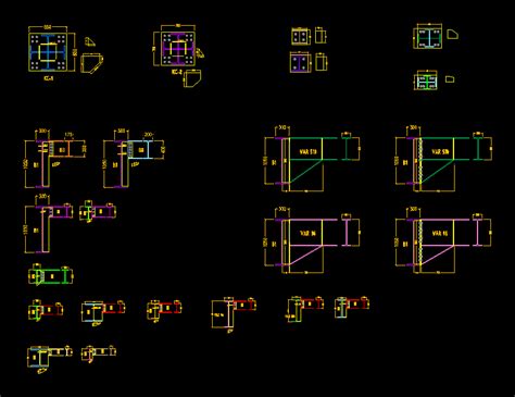 Steel Beam Details Dwg Detail For Autocad • Designs Cad